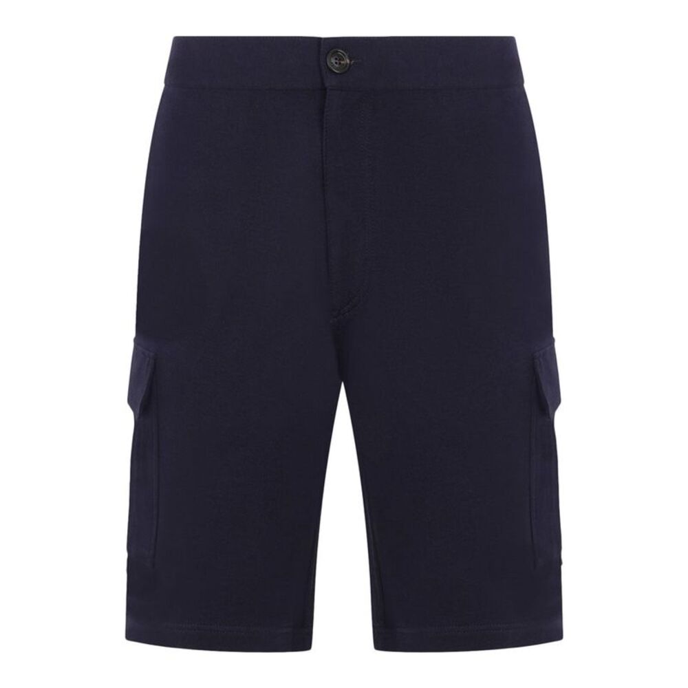 Brunello Cucinelli Men Jersey Cargo Bermuda